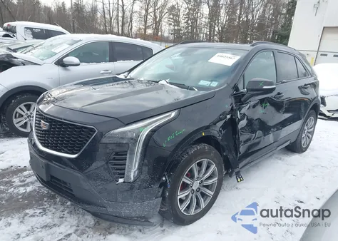 2021 Cadillac Xt4 Awd Sport from USA, damaged, VIN 1GYFZFR49MF081716